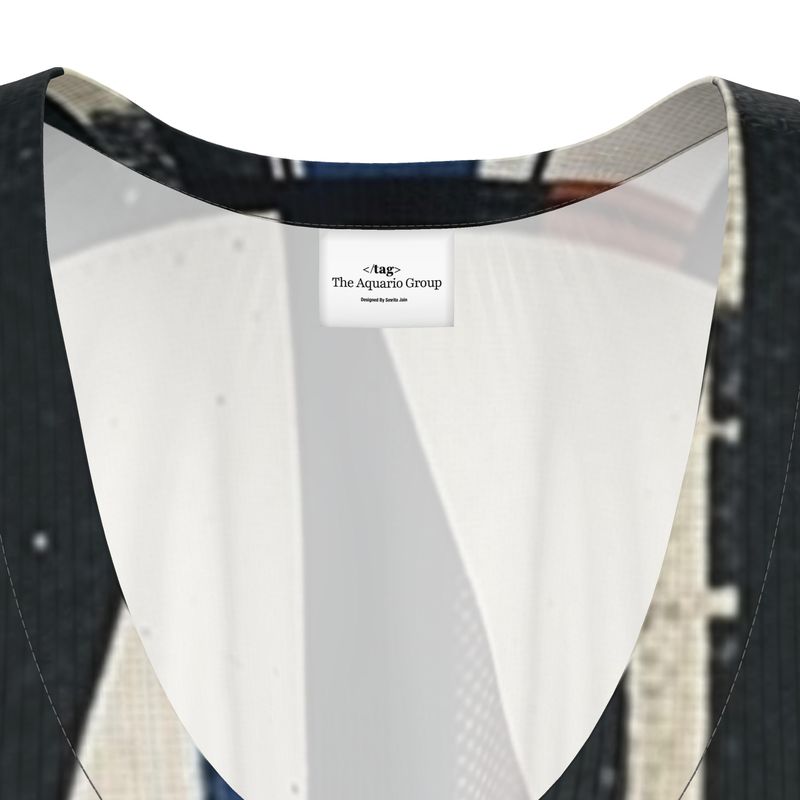 Typographic Modern Kaftan for Women (Regular & Petite)
