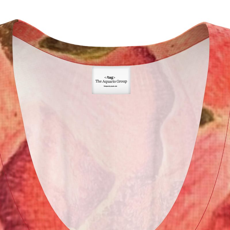 Botanical Orchids Kaftan For Women (Regular & Petite)