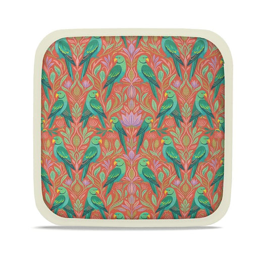 Botanical Parrot Hot Dish Pads
