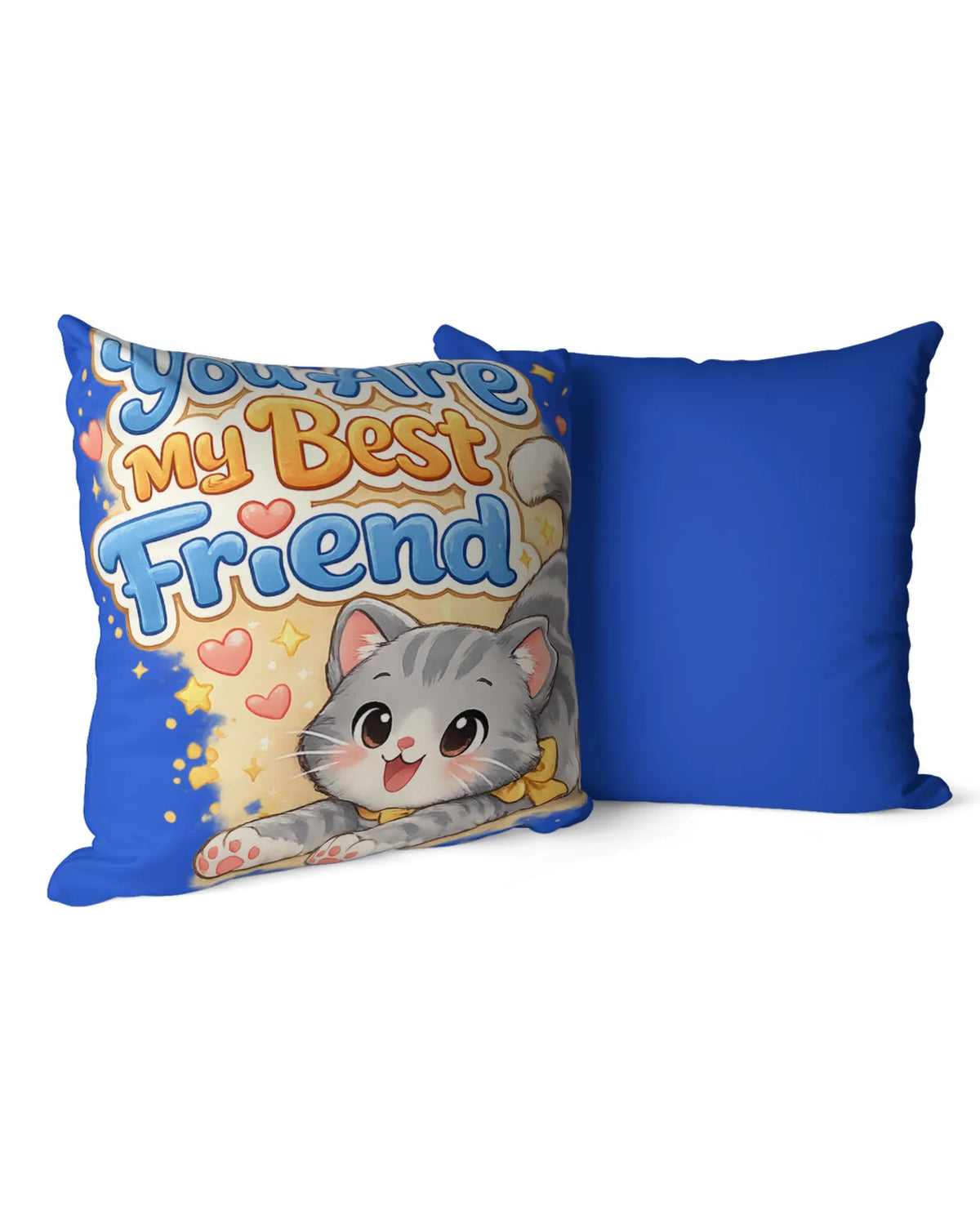 Elmya - You are my best friend Cotton Pillow