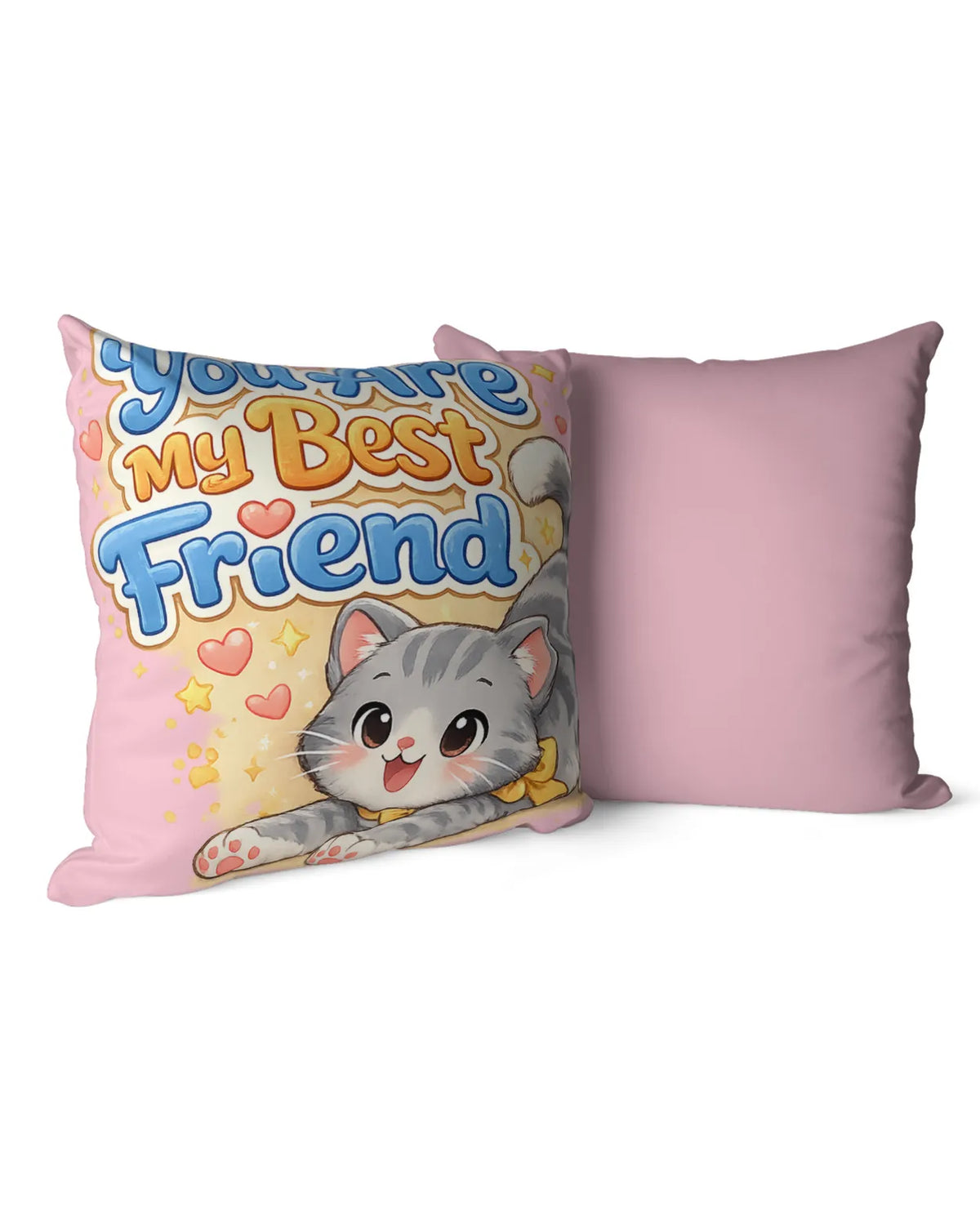Elmya - You are my best friend Cotton Pillow