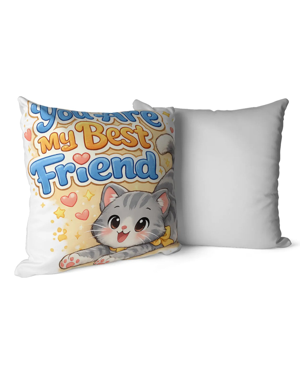 Elmya - You are my best friend Cotton Pillow