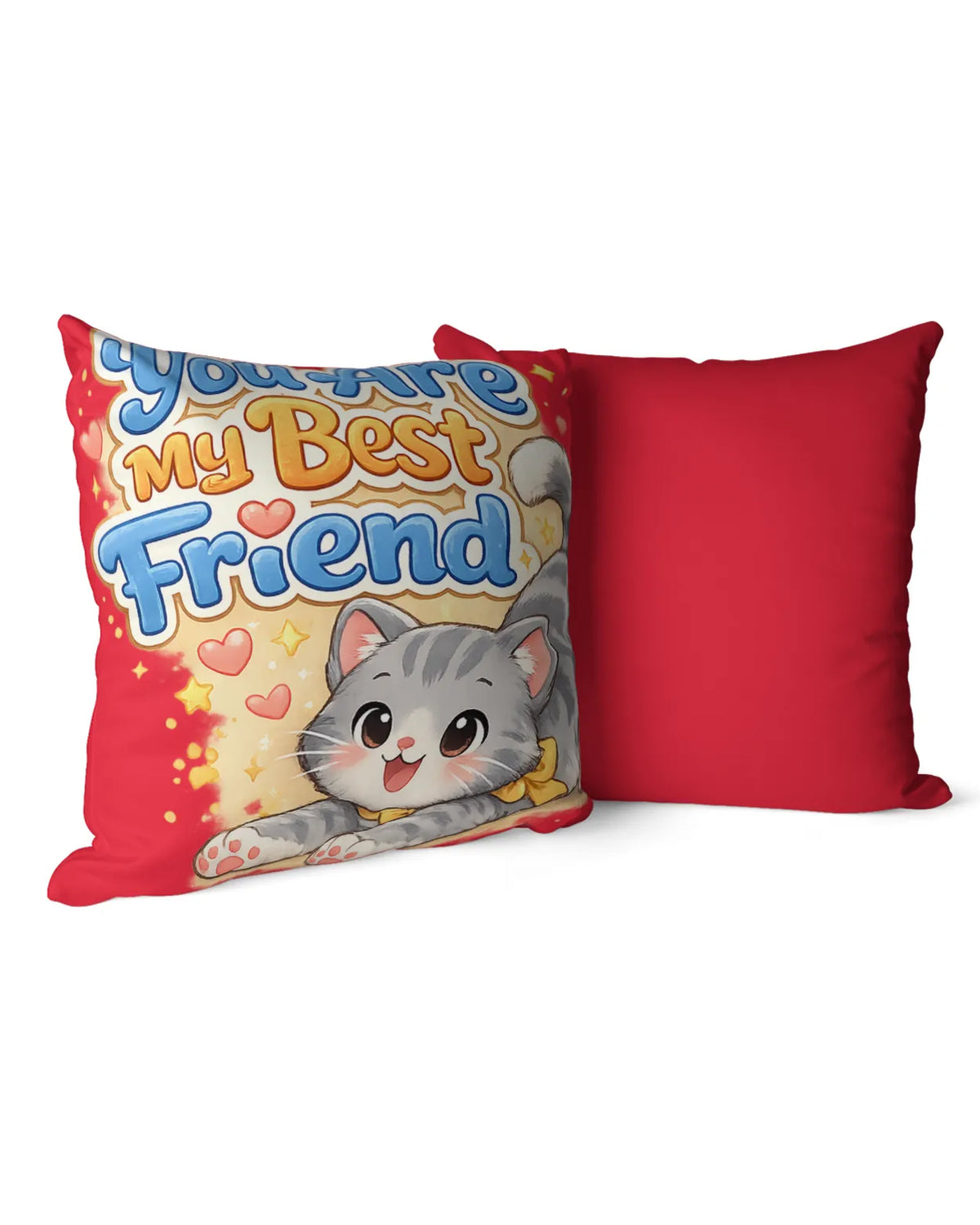 Elmya - You are my best friend Cotton Pillow