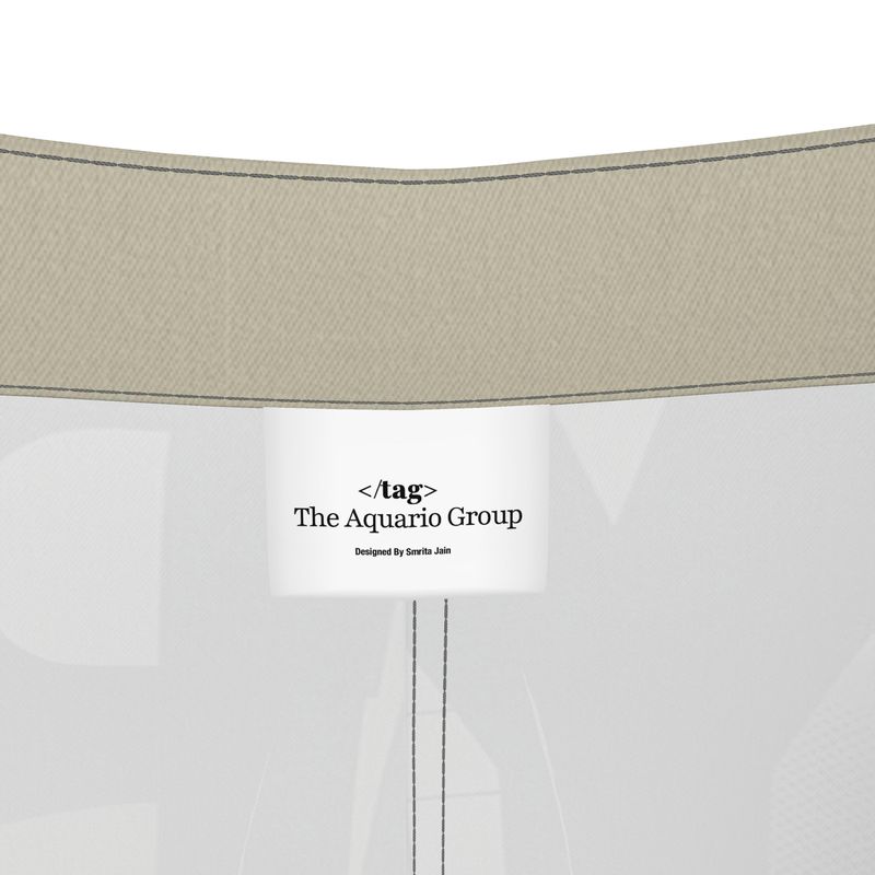 Typographic Denim Mini Skirt For Women (from XXS to XXL)