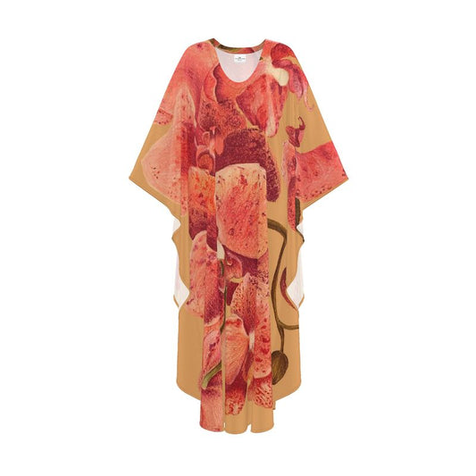 Botanical Orchids Kaftan For Women (Regular & Petite)