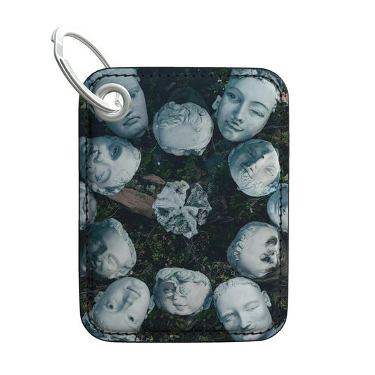 Whimsical Faces Premium Painted Edge Keyring