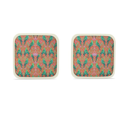Botanical Parrot Hot Dish Pads