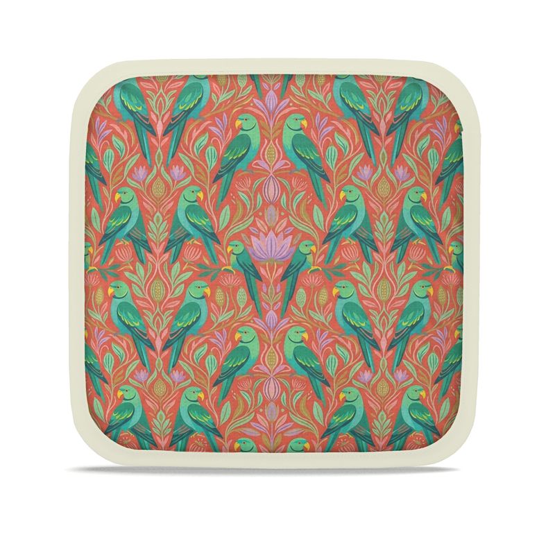 Botanical Parrot Hot Dish Pads