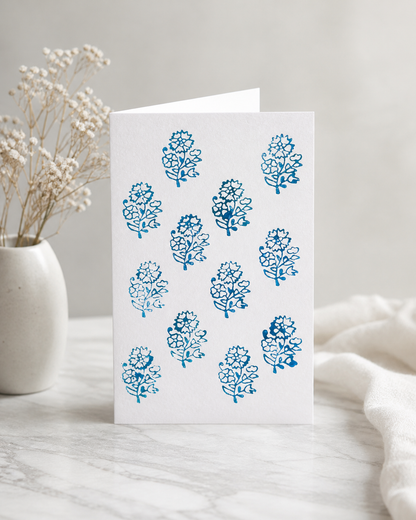 Artist Work Large Notecards - Assorted Colours (Set of 5 with envelopes)