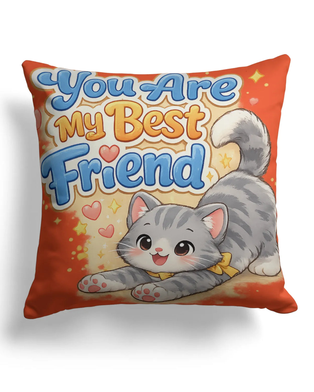 Elmya - You are my best friend Cotton Pillow