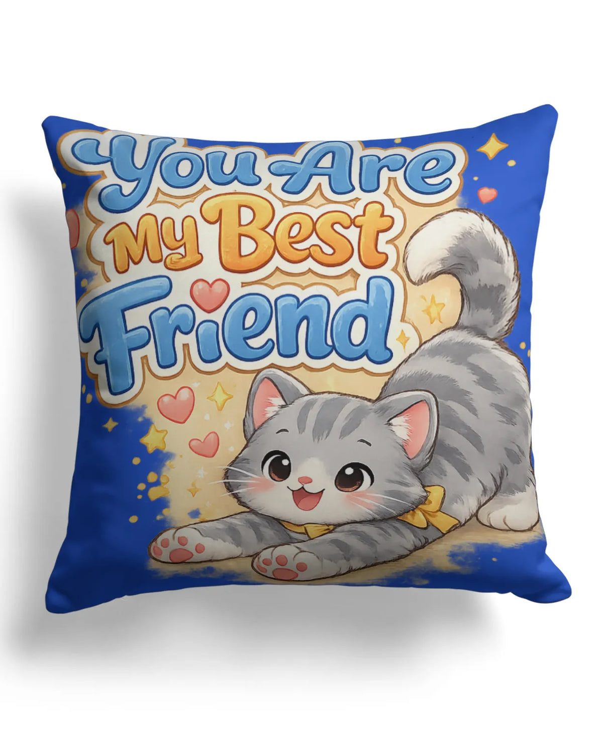 Elmya - You are my best friend Cotton Pillow