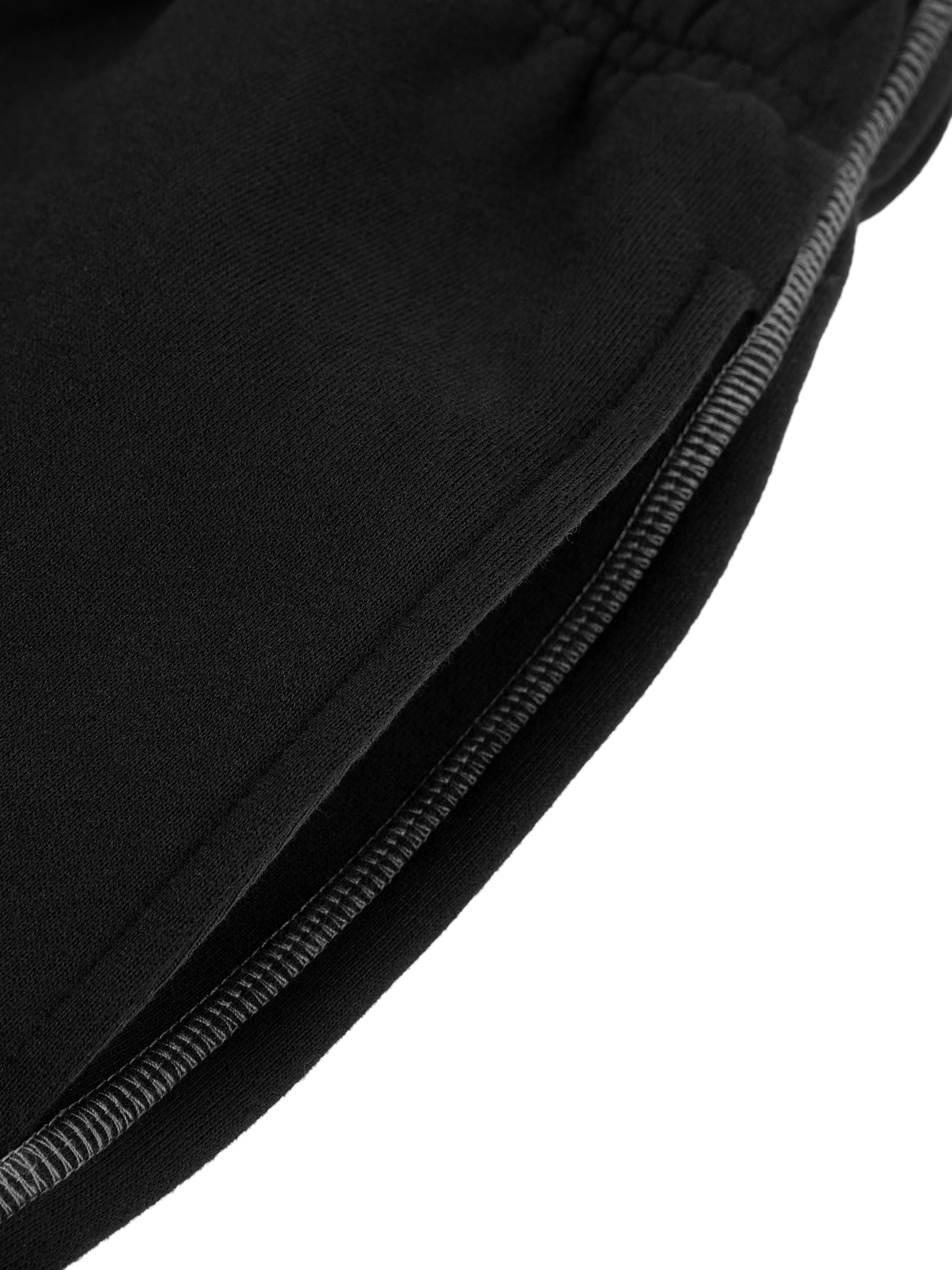 </wear the code> Blank Contrast-Stitched Fleece Artist Sweatpants